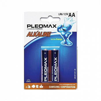 Батарейка LR 6 Pleomax 2xBL