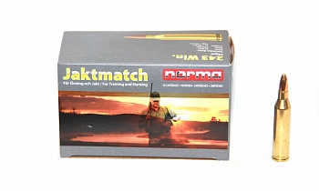 Патрон к.243Win 6,2гр FMJ Norma 1шт (Н)