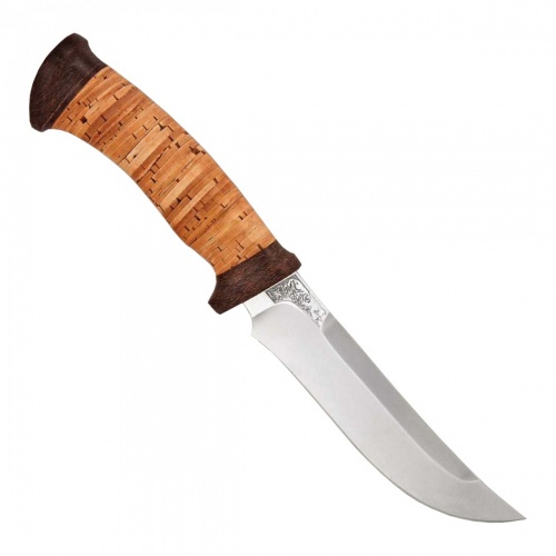 Нож разделочный "Росомаха" береста, 95х18