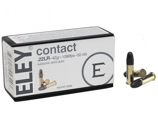Патрон к.22 LR  CONTACT (ELEY) 1уп/50шт