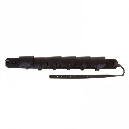 Патронташ закрытый на 24 патрона 16-20 к (кожа)