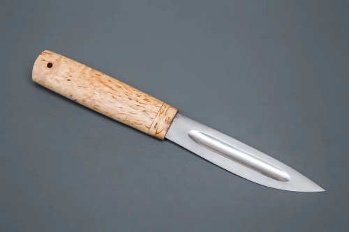 Нож Северный Средний, ст.95х18, карельская береза