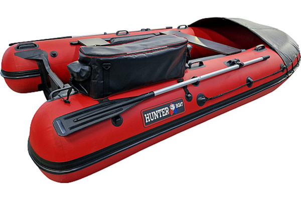 Лодка Хантер 340 Трэвел №133473 красный
