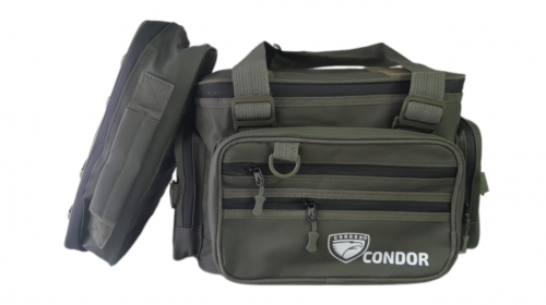 Сумка рыбака "Condor" 1+1, ПВХ, цвет зеленый, размер 43*28*30 см Сумка рыбака "Condor" 1+1, ПВХ, цвет зеленый, размер 43*28*30 см