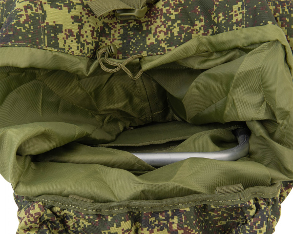 Рюкзак туристический на раме, модель 2336, 80 литров, цвет КМФ