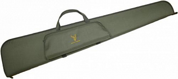 Кейс с карманом L-120 б/опт.(поролон) с ремнем / Олива /