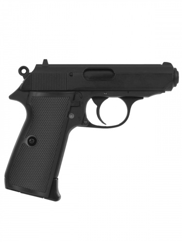 Пистолет пневм. Stalker PPKS (Walther PPK/S) к.4,5мм, металл, 90 м/с, Blowback