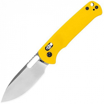 Нож CJ1935-YE Hectare - складной, рук-ть желтая G10, клинок AR-RPM9