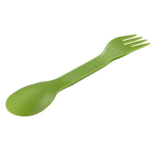 Контейнер Tramp силиконовый с ловилкой (оливковый, 1000мл)