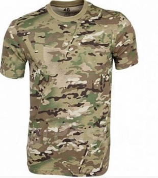 ФУТБОЛКА КАМУФЛИРОВАННАЯ, Х/Б, МУЛЬТИКАМ