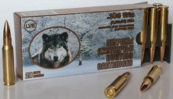 Патрон к.7,62х51 ПО (SP) 9.3 гр томпак НПЗ 1уп/20шт