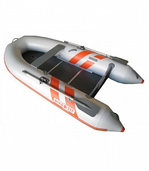 Лодка надувная Dingo 32Fкрасно-серый