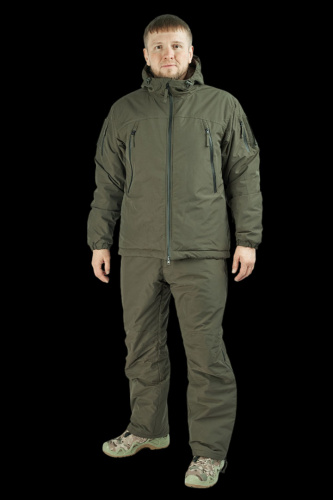 КОСТЮМ ЗИМНИЙ АЛЬФА  ЦВЕТ KHAKI