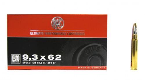 Патрон к.9,3х62 18,8гр Evolution Power Bonded RWS (н) 1шт