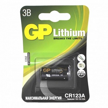 Э/п GP CR123A BL1