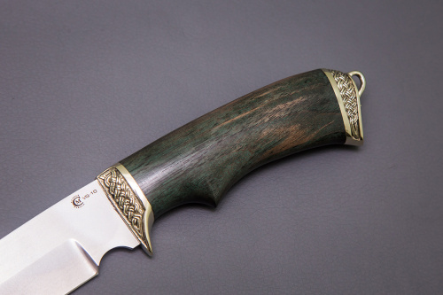 Нож Легионер, ст.VG-10,литье,стаб.орех(кап)