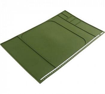 Коврик TSPROF XL для сборки, разборки, заточки ножей (зеленый)