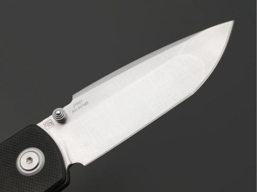 Нож CJ1937-BK Nova складной, рукоять чёрн. G10,клинок сатин, сталь AR-RPM9