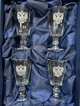 Набор лафитников L005 "Держава" 4шт. НлL005Др-44