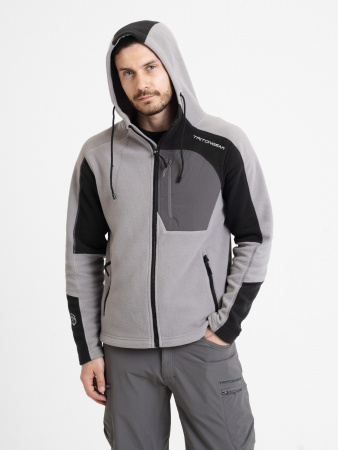 ТОЛСТОВКА ROVER HOOD  (ФЛИС, СЕРЫЙ) TRITONGEAR