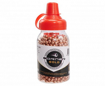 Шарики омедн Borner Gold банка 1уп/1500шт