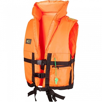ЖИЛЕТ СПАСАТЕЛЬНЫЙ "ПР" ЦВ.ОРАНЖЕВЫЙ