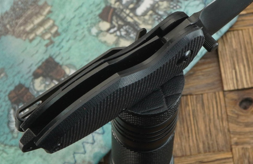 Нож складной Mr.Blade Rexbo Gen.2 (D2 BSW, G10 Black)