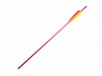 Стрела арбалетная алюминиевая МК-AL20R (красная)