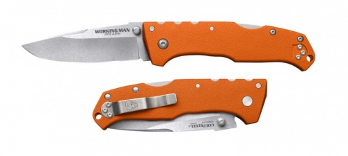 Нож CS_54NVRY Working Man Blaze Orange  склад., сталь 4116 German Steel Нож CS_54NVRY Working Man Blaze Orange  склад., сталь 4116 German Steel