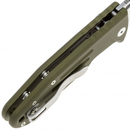 Нож FFX-503SP OD SMARTY AUTO TACTICAL SPEAR -автомат., зелен. алюм. рук-ть, стоу