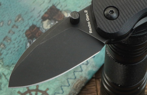 Нож складной Mr.Blade Rexbo Gen.2 (D2 BSW, G10 Black)