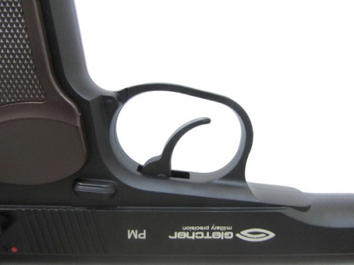 Пистолет пневм. РМ (Макаров) к.4,5мм металл черн