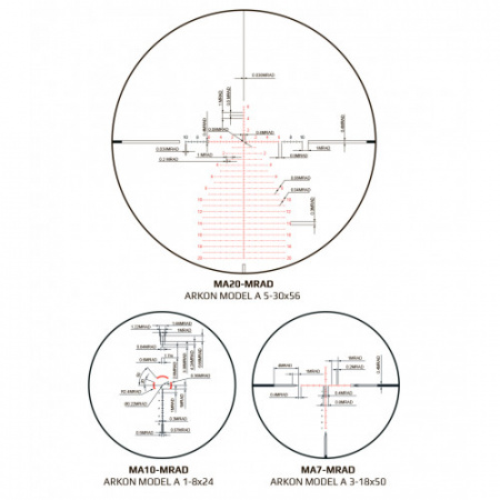 Прицел Arkon Model A 5-30x56