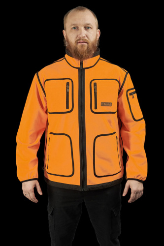 ТОЛСТОВКА DANGER KHAKI/ORANGE