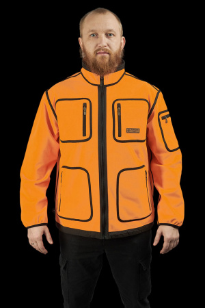 ТОЛСТОВКА DANGER KHAKI/ORANGE