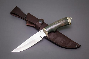 Нож Легионер, ст.VG-10,литье,стаб.орех(кап)