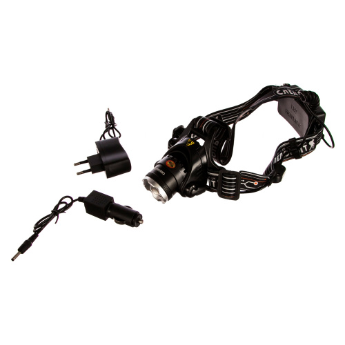 Фонарь налобный "СИБИРСКИЙ СЛЕДОПЫТ-Эон", 1L, zoom, аккум. 220B+12B/60/