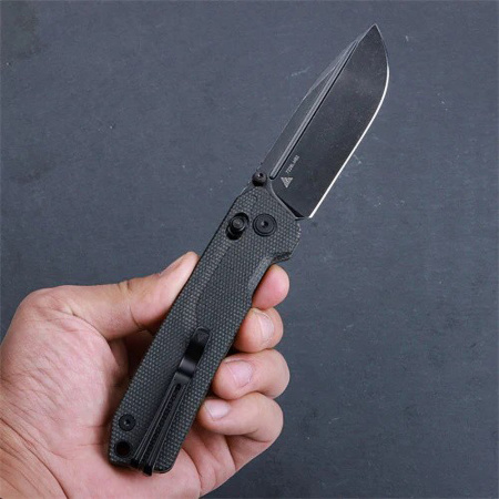 Нож SRM 7228L-MB2 сталь 10Cr15CoMoV рукоять Black Micarta