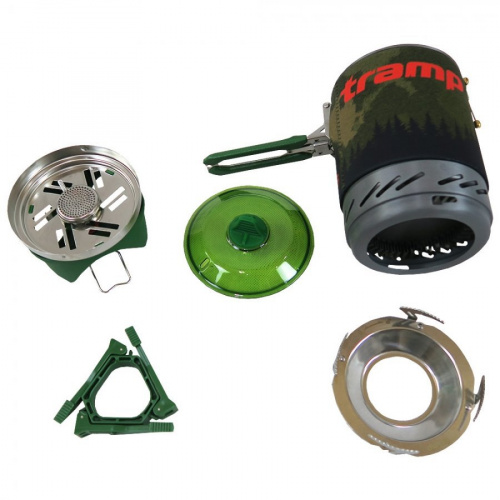 Система для приготовления пищи Tramp 1л (Оливковый)
