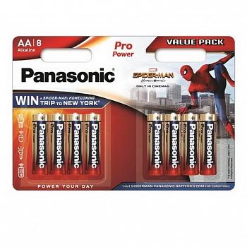 Э/п Panasonic Pro Power LR6/316 8BL Spider-Man