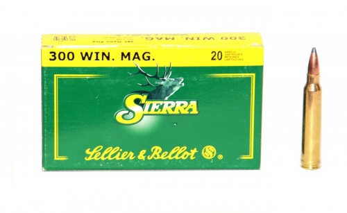 Патрон к.300WinMag 12,96г Siera SBT GK S&B 1уп/20шт
