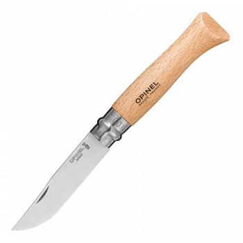 Нож Opinel №9, нержавеющая сталь, бук Нож Opinel №9, нержавеющая сталь, бук