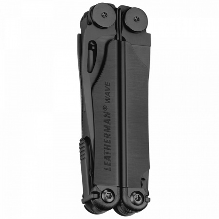 Мультитул LEATHERMAN Wave Plus black, 18 инстр, 10см, чехол нейлон