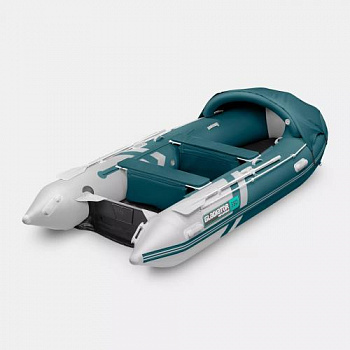 Лодка "GLADIATOR" Е380 PRO №CNGLD1061317H323 морской зеленый-белый