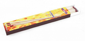 Спички  "RUNIS" каминные, 20 шт./18/100/162