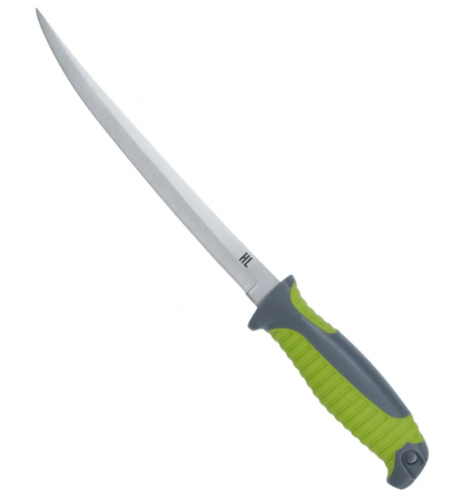 Нож HL Fillet Green+Grey, клинок 20,2см