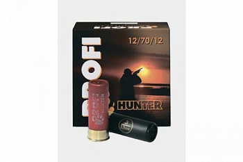 Патрон к.12х70 №1 Profi-Hunter б/к Азот 1уп/10шт