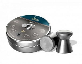 Пуля пневм. "H&N Sport", гладк., 4,5 мм., 8,18 гран (500 шт.)