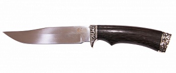 Нож Мангуст, кован,ст Х12МФ,литье венге,