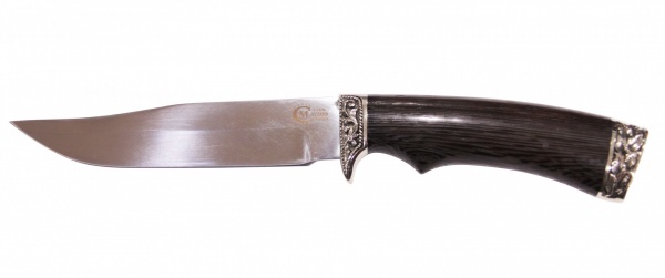 Нож Мангуст, кован,ст Х12МФ,литье венге,